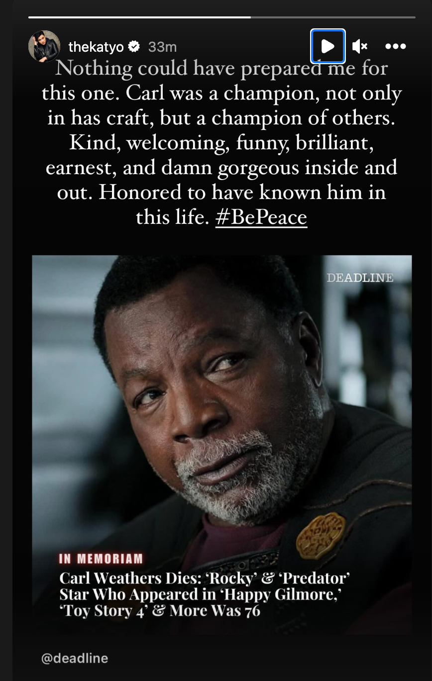 The Mandalorian Cast Shares Heartbreaking Reactions To Carl Weathers' Death-content-image