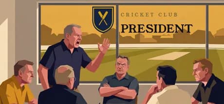 Cricket Club President