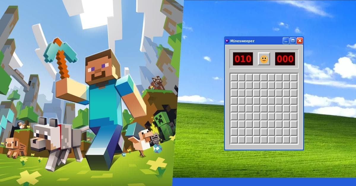 Minecraft Player Builds Playable Version of Minesweeper Using Redstone
