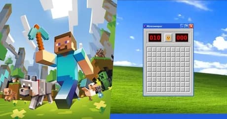 Minecraft Player Builds Playable Version of Minesweeper Using Redstone