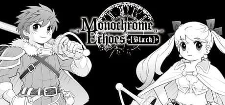 Monochrome Echoes - black -