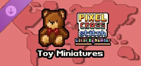 Pixel Cross Stitch - Toys Miniatures Pack