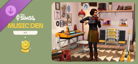 The Sims™ 4 Music Den Kit + 200 Moola