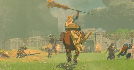 Zelda: Tears Of The Kingdom Player Builds Unusual Machine to Send Enemies Flying