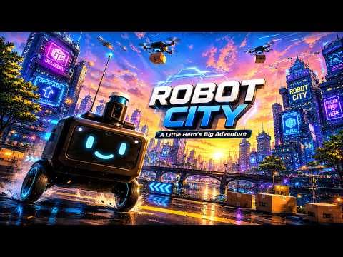 Robot City: Delivery gameplay