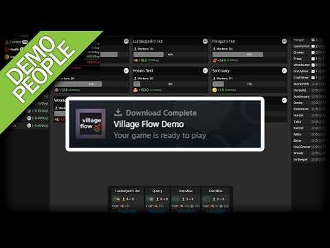Village Flow Steam Demo Gameplay (No Commentary)