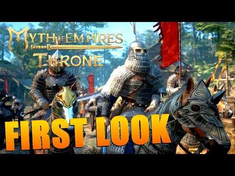 Myth of Empires Throne - Gameplay