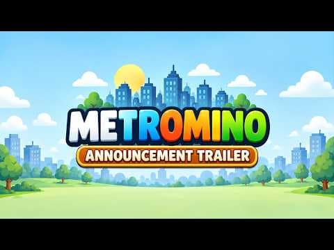 Metromino - Announcement Trailer | Tetromino City Builder