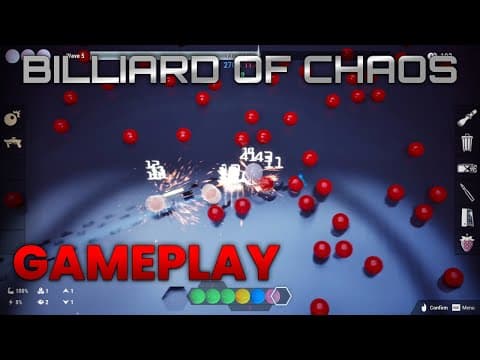 Billiard of chaos, gameplay Demo no commentary