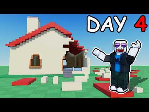 i built a Roblox house BRICK BY BRICK... LITERALLY...