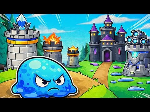 KULELERİ GELİŞTİR SLİMELARI İNDİR / Castle İdler Türkçe Oynanış 2026