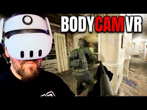 BODYCAM VR: The Most Realistic FPS Game in VR - Unreal Engine 5 UEVR