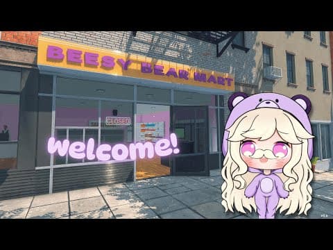 welcome to beesy bear mart! (supermarket simulator gameplay, no commentary)