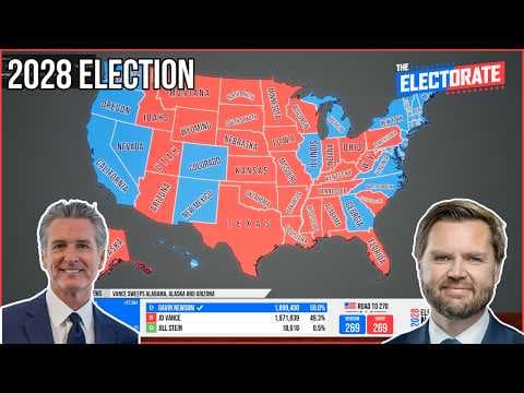 I Simulated the 2028 Election...and Nobody Won — The Electorate Gameplay Showcase