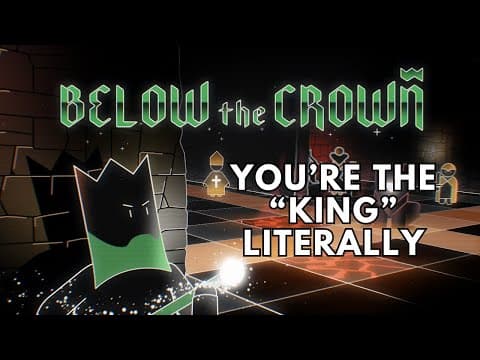 DUNGEON CRAWLER CHESS ROGUELIKE (Below The Crown Gameplay First Impressions)