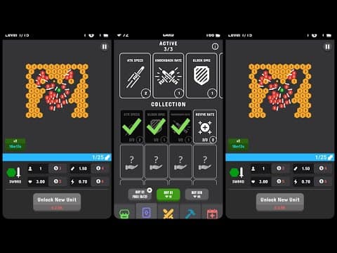 Hex Army: Idle Strategy Gameplay Android