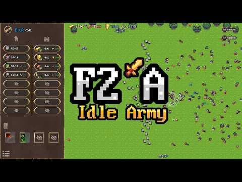 F2 A! Idle Army – Steam Store Page is Live! | A Relaxing Idle Strategy Game, Wishlist Now!
