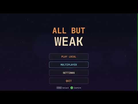 All But Weak Early Access Game Showcase
