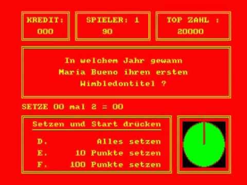 Quizmaster German MAME Gameplay video Snapshot -Rom name quizmstr-