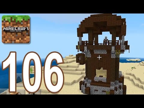 Minecraft Bedrock Survival - Gameplay Walkthrough Part 106 - Pillager Outpost (iOS, Android)