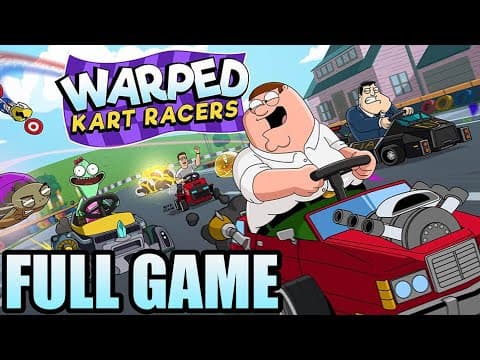 Warped Racers Full Gameplay Walkthrough (Longplay)