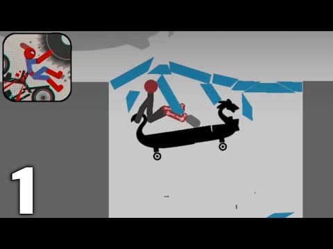 Stickmen Ragdoll : The Game - Gameplay Walkthrough Part 1 All Levels (Android & iOS)