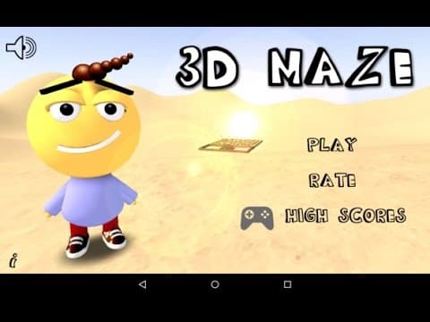 3D Maze Gameplay HD