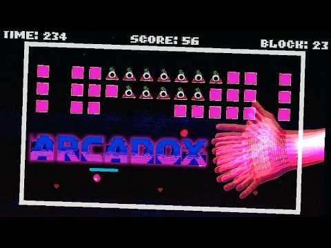 Arcadox - Gameplay/Walkthrough [Casual Arkanoid/Arcade/Psychedelic]
