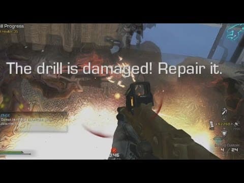 What Destroyed the Drill So Fast?? - Extinction Nightfall Gameplay Call of Duty Ghosts @InfinityWard