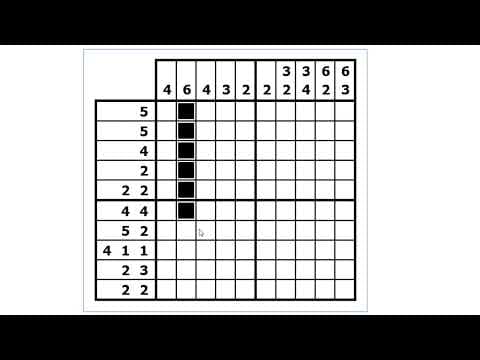 How to solve Nonogram Puzzles - The Basics