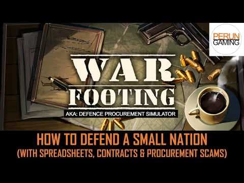 War Footing E1- Defence Procurement Guy Plays Defence Procurement Game 