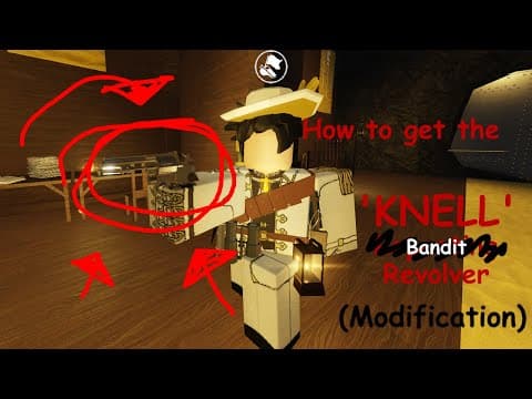 How to get the 'Knell' Bandit Revolver Modification // ROBLOX Grave/Digger