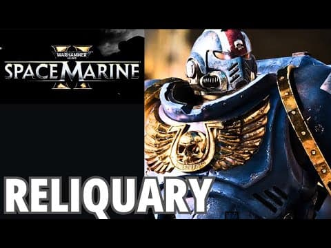 Reliquary Gameplay - Warhammer 40K Space Marine 2 (PS5, 2K 60FPS)