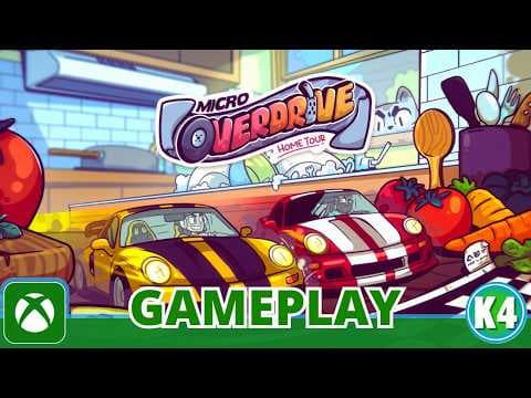 Micro Overdrive Home Tour Reminds Me Of Micro Machines | First Look Xbox Gameplay