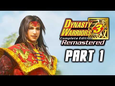 Dynasty Warriors 3 Complete Edition Remastered - Gameplay Walkthrough Part 1 (PS5 Pro)