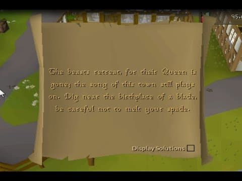The beasts retreat, for their Queen is gone; the song of this town still plays on.