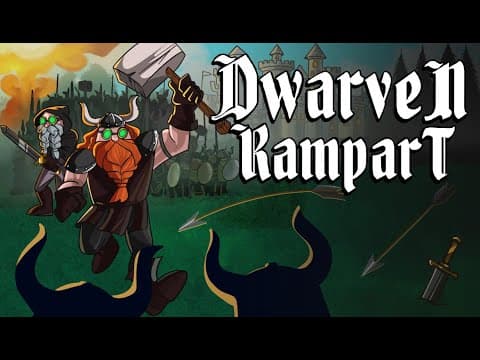Dwarven Rampart demo gameplay