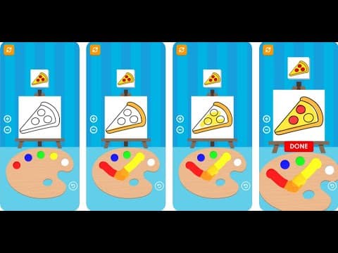 Mix & Paint - Gameplay IOS & Android
