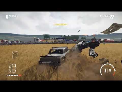 Wreckfest Last Man Standing Demo Derby w/ Grand Duke in Countryside!