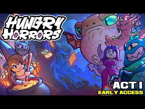 HUNGRY HORRORS Early Access Gameplay Walkthrough FULL GAME - ACT 1 [NO COMMENTARY]