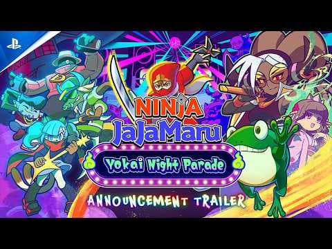Ninja Jajamaru: Yokai Night Parade - Announcement Trailer | PS5 Games
