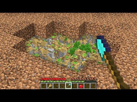 How I found this ENDLESS VILLAGE In My Minecraft World ??? Secret Infinite Biggest Village !!!
