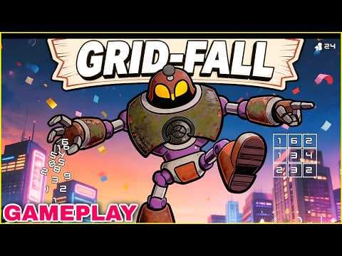 GridFall: Nine-Grid | Demo Gameplay
