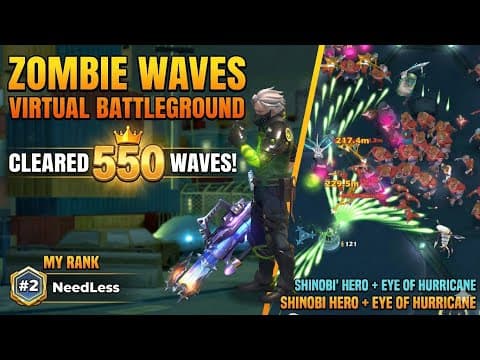 Zombie Waves: 550 waves of Pure Chaos!