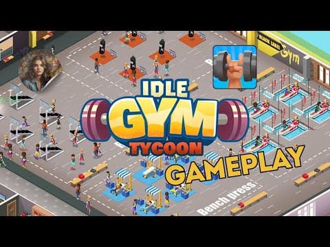 Building My Fitness Empire! | Idle Gym Tycoon Gameplay (First Look)