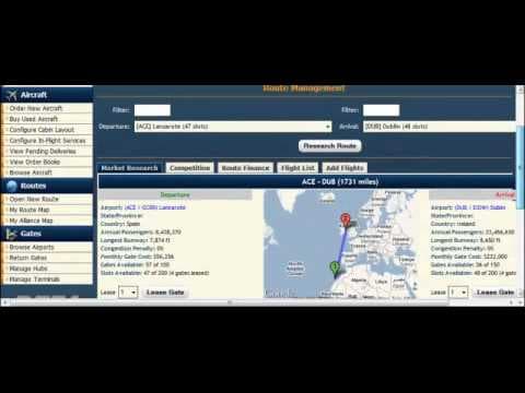 Airline Empires Gameplay