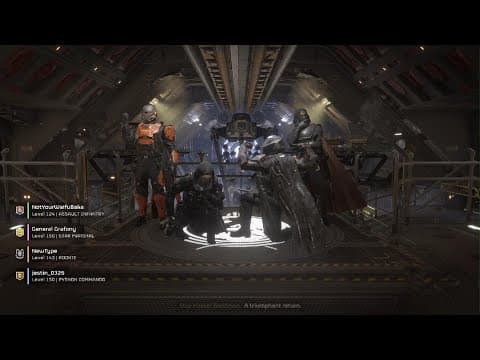HELLDIVERS 2 RS-NULL CIPHER Eradicate Terminids ( AR-59 SUPPRESSOR Gameplay)