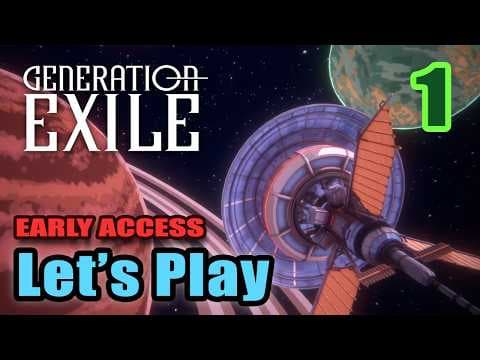 Starship Survival Colony Sim - Strategy Turn Based - Generation Exile - Full Gameplay (Early Access)