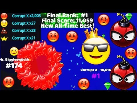 Bomby.io - Bombs Galore: Destroying Emojis (11K)