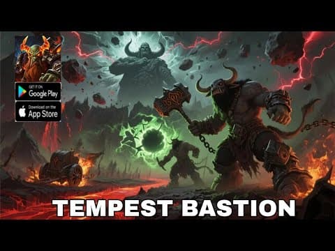 Tempest Bastion: Placement RPG Gameplay - RPG Game Android